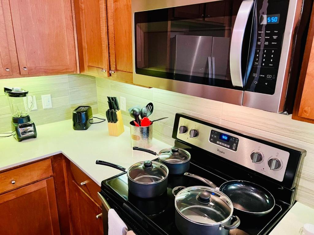 Downtown Apt Free Parking - Pool - Gym - Fully Kitchen Houston Buitenkant foto
